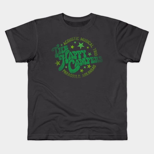 The Happy Campers - Acoustic Trio Kids T-Shirt by rt-shirts